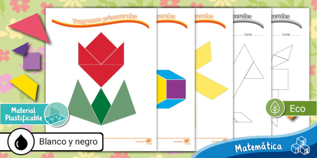 Tangrama Un Tangram Guía De Trabajo Tangramas Primaverales