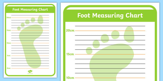 Foot Measurement Chart Uk