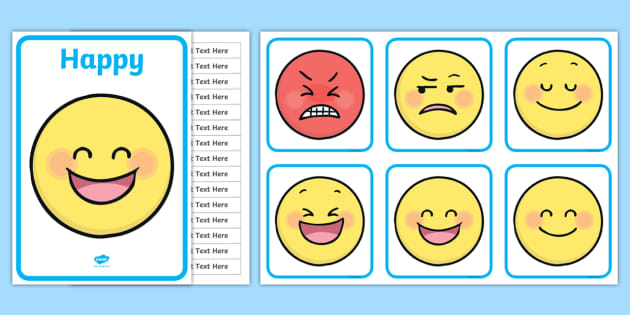Emotions Class Chart Display Pack (teacher made)