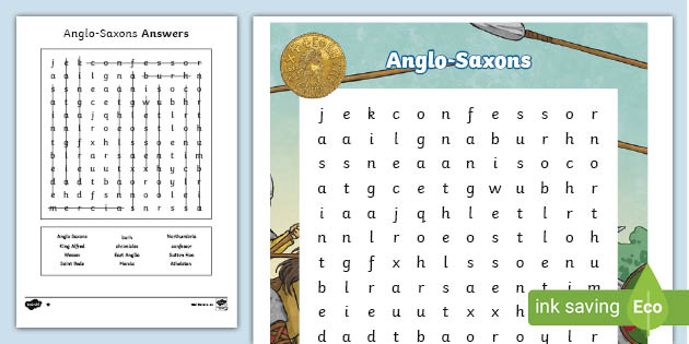 anglo saxon word search teacher made