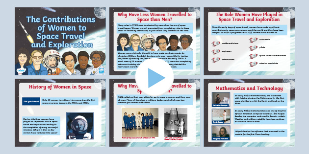 The Contributions of Women to Space Travel and Exploration