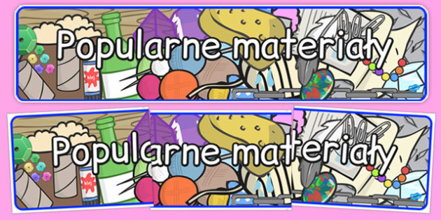 Banner Na Gazetke Scienna Popularne Materialy Po Polsku Technika