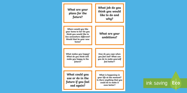 Thought Prompt Discussion Cards (teacher made)