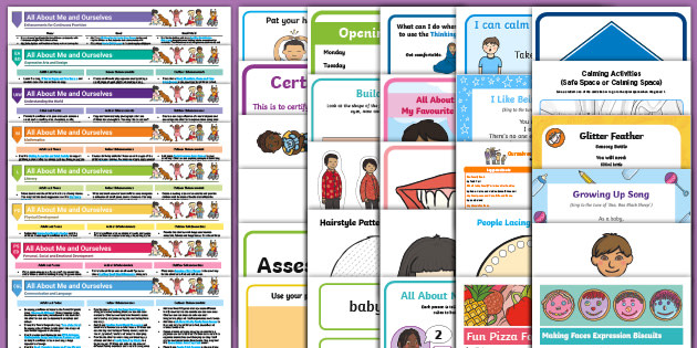 Eyfs All About Me Planning Continuous Provision Pack Ages 2 4