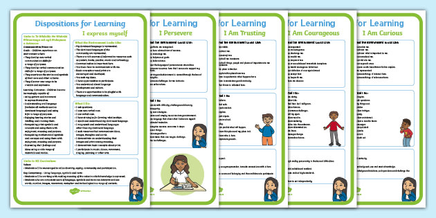 Learning Dispositions Resource Pack Twinkl Teacher Made