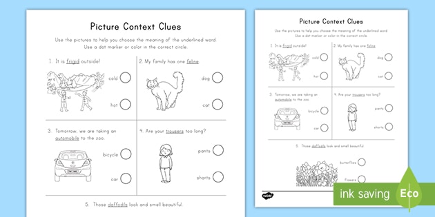 context-clues-for-grade-1-k5-learning-context-clues-worksheets-for