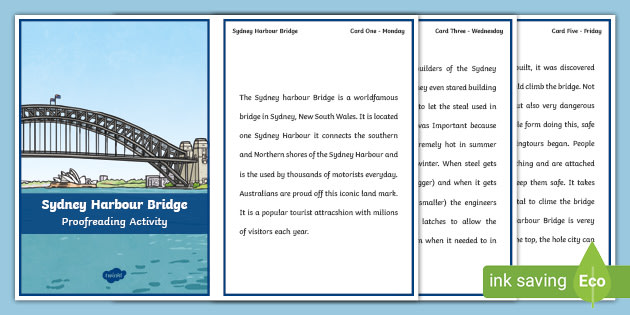 proofreading work sydney