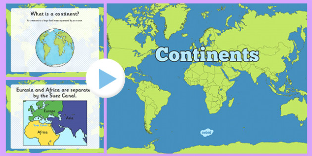 What Is a Continent? PowerPoint - usa, america, Continent