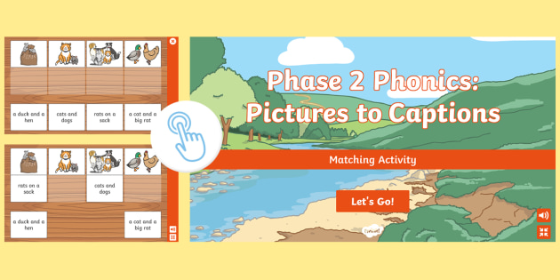 Phase 2 Phonics Matching Activity Phase 2 Phonics Games