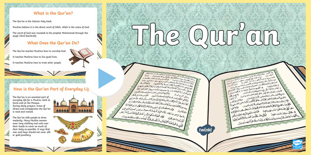 the qur an powerpoint and worksheet pack qur an facts