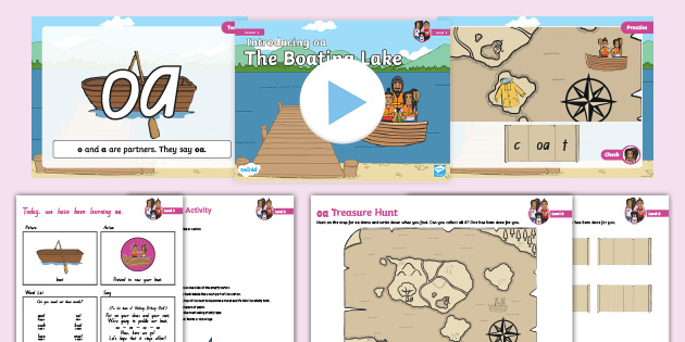 Nz Phonics Level 3 Week 4 Lesson 4 Oa Teacher Made