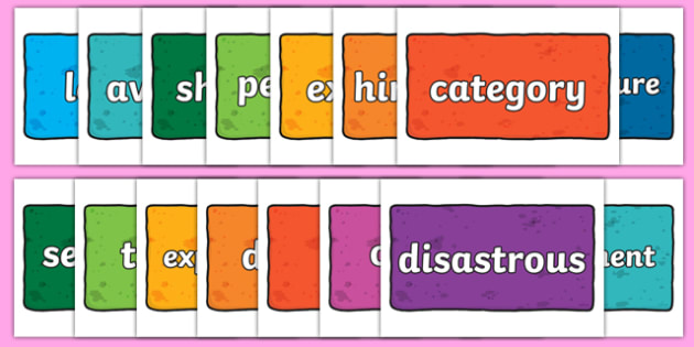 year-5-and-6-common-exception-words-on-multicolour-bricks-year