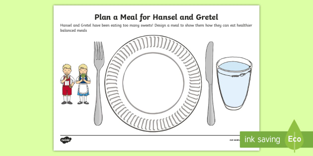 KS1 British Food Fortnight Design a Meal for Hansel and ...