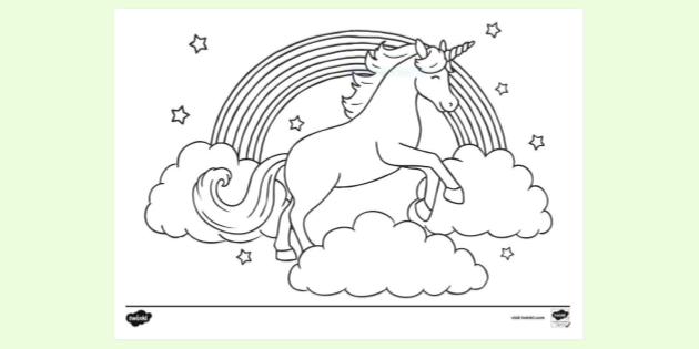FREE! - Unicorn Colouring | Colouring Sheets (teacher made)