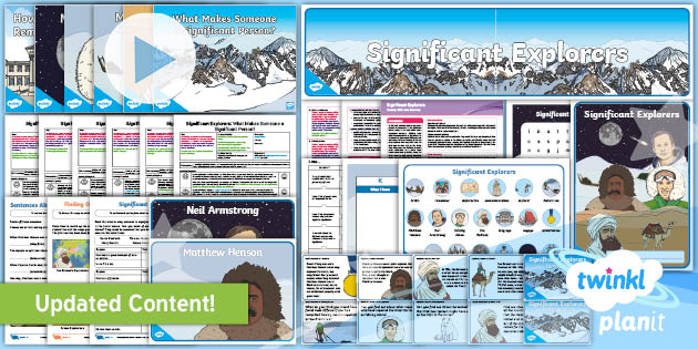 History: Significant Explorers Unit Pack (teacher Made)