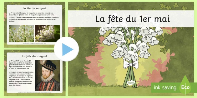 Powerpoint La Fete Du 1er Mai Teacher Made