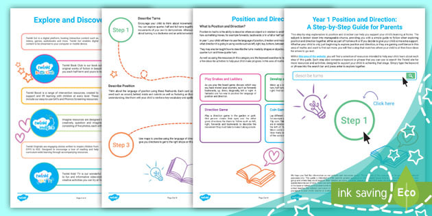 👉 Year 1 Position and Direction: A Step-by-Step Guide for Parents