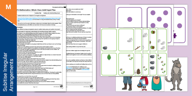 Little Red Riding Hood Math Activity Eyfs Little Red Riding Hood Activities | twinkl.co.uk