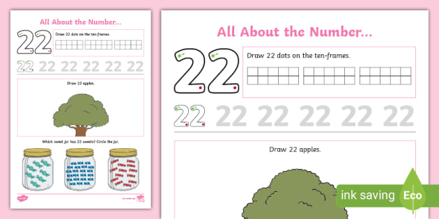 all-about-the-number-22-worksheet