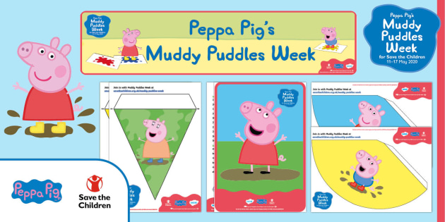 Peppa Pig Party Ideas | Muddy Puddle Week | Primary Resource