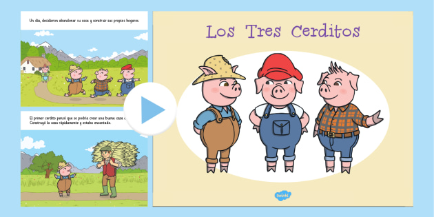 Les Trois Petits Cochons: The Three Little Pigs in French and English