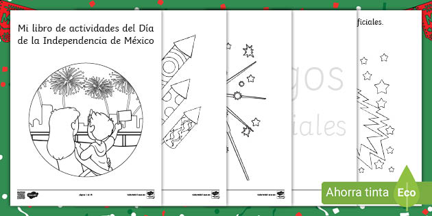 cuadernillo de actividades del Día de la Independencia de México- Guía de