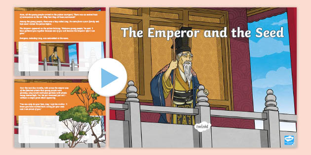 Ks2 The Emperor And The Seed Story Powerpoint Teacher Made