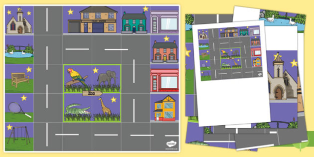Town BeeBot Mat
