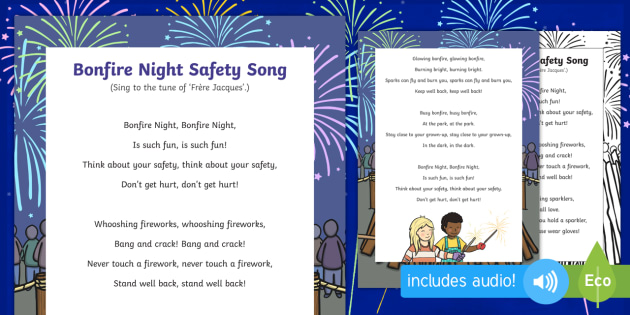 Bonfire Night Safety Song