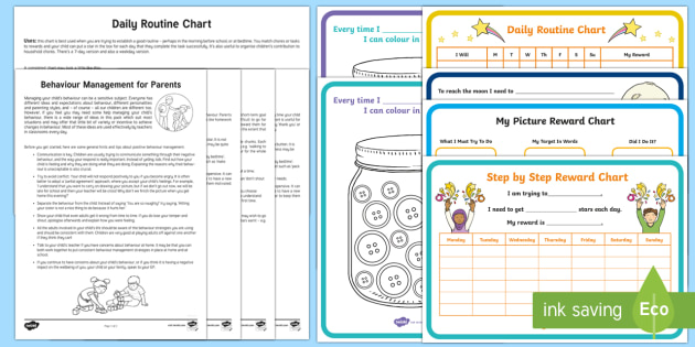Routine Charts For Parents