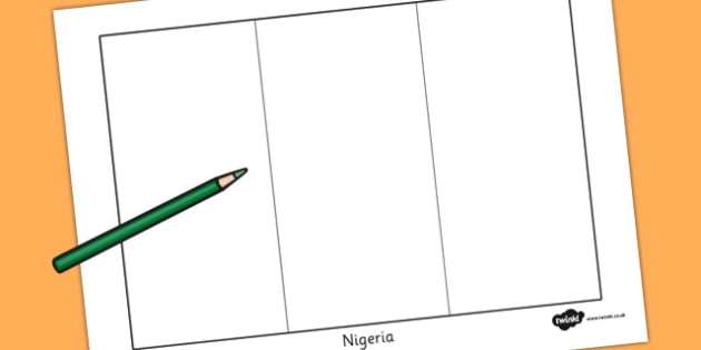 Download Nigeria Flag Colouring Sheet (teacher made)