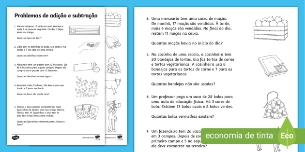 QUIZ DE MATEMÁTICA - 2º ANO - 3º ANO (EF) - ADIÇÃO E SUBTRAÇÃO