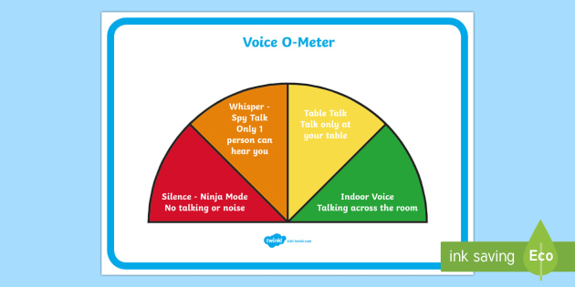 classroom volume meter