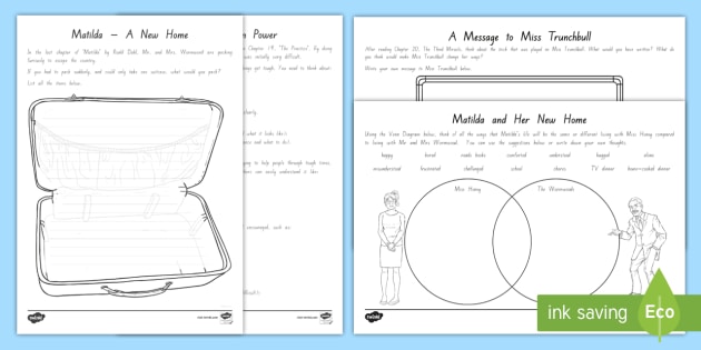 Free Years 3 And 4 Chapter Chat Activity Pack To Support Teaching On