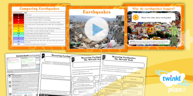 Download KS2 Geography: Extreme Earth: Earthquakes Year 3 Lesson Pack 4