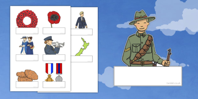 FREE! - Anzac Day Themed Self-Registration (teacher made)