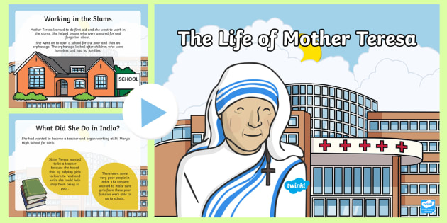 Mother Teresa Activities - Twinkl Homework Help - Twinkl