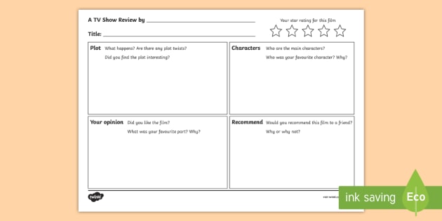 easy book review examples for isc