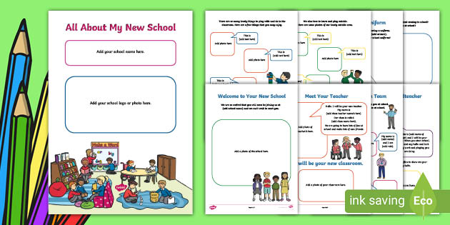 All About My New School Transition Booklet Teacher Made