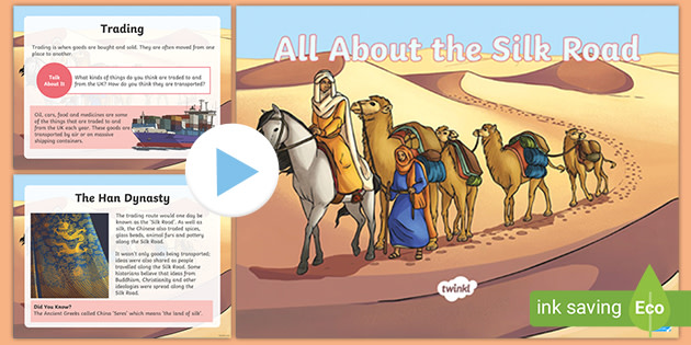 KS2 All About the Silk Road PowerPoint (teacher made)