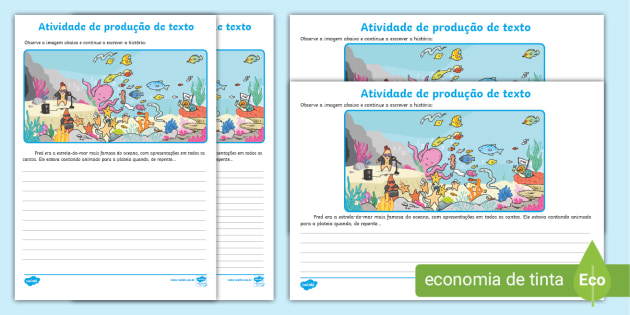Atividade de Produção de Texto – Continue a História