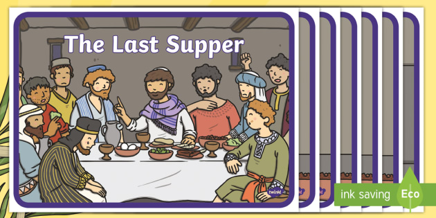 Last Supper Bible Story Kids