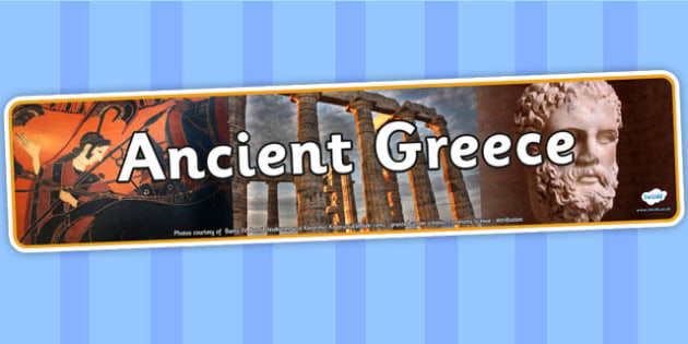 Ancient Greece Photo Display Banner Ancient Greece Photo