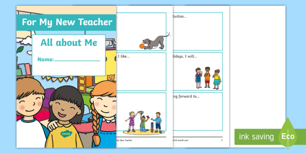 Eyfs For My New Teacher Transition Booklet Teacher Made