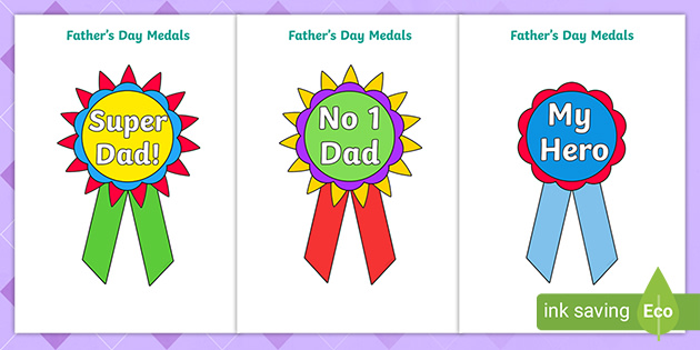 Father S Day Printable Badges Teacher Made