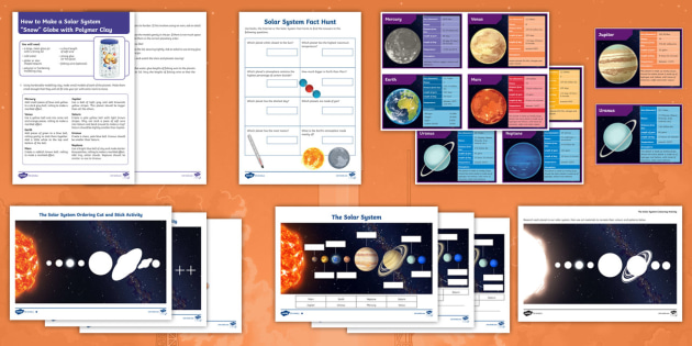The Solar System Ks2 Activity Pack Teacher Made