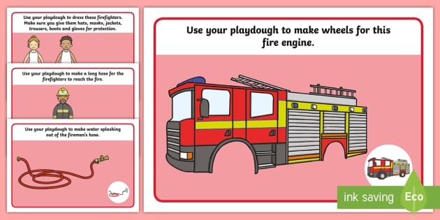 play doh fire station