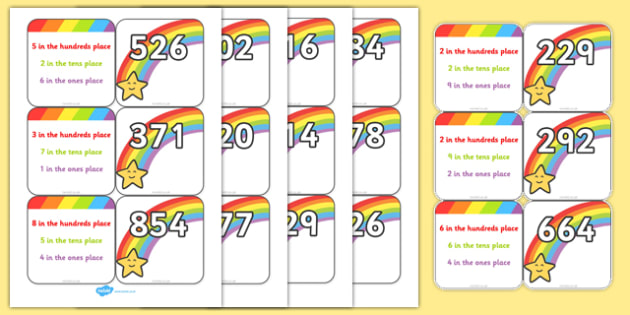 place-value-game-matching-cards-math-resources