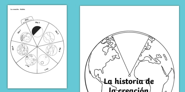 Ruleta: La creación (teacher made) - Twinkl ruleta-la-creaci-n-teacher-made-twinkl