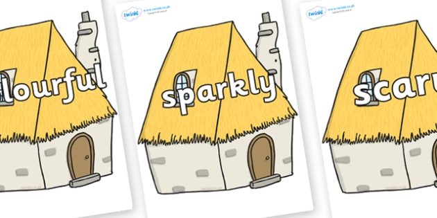 Free Wow Words On Cottage Teacher Made